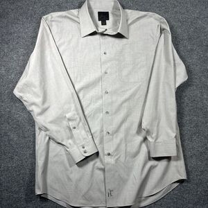 Joseph Jos A‎ Bank Button Up Long Sleeve Preppy 17.5-34